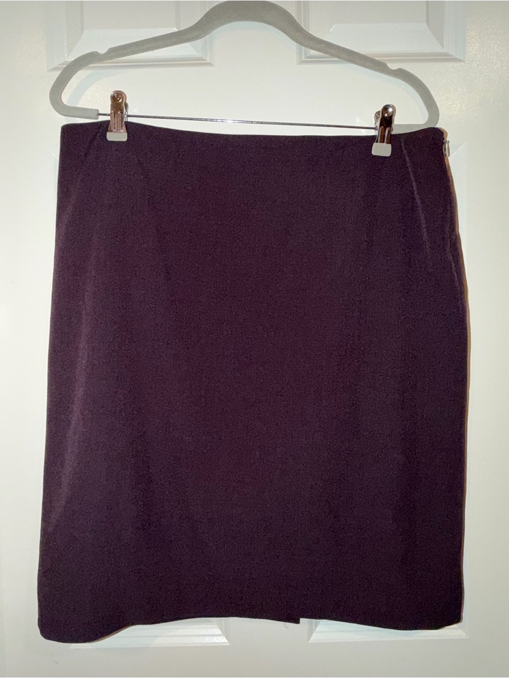 MM. LaFleur Deep Burgundy Plum Pencil Skirt 16 NWOT - Picture 4 of 5